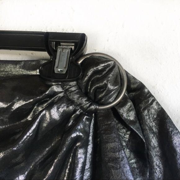 House of Harlow x Revolve Metallic Wrap Skirt XXS - Picture 4 of 6